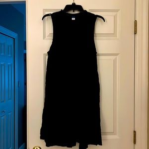 Old Navy, high neck sundress, size large, NWT, charcoal
